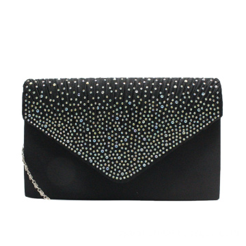 Multi Colored Stain Fabric Diamond Envelope Evening purse Clutch Crossbody Bags Classic Wedding Party Shoulder handBag for Women